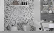 Bathroom Blues Blanco y Grafito Tiles